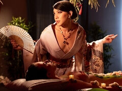 Stor stjärt, Stor kuk, Doggystyle, Ladyboy, Naturliga tuttar, Shemale, Tonåring, Tuttar