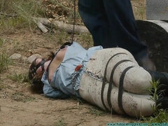 お尻, ボンデージ, 茶髪の, カワイイ, チン, Hd, 天然, ペニスバンド