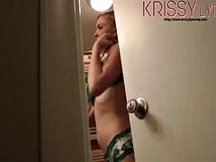 Blondinka, Zunanji izliv, Milf, Tuširanje