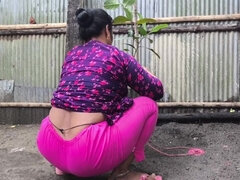 Amatør, Stor svart kvinne, Utendørs, Tabu