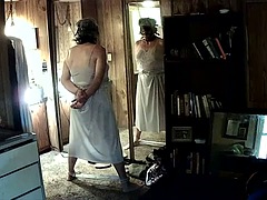 Amatør, Bondage disciplin sadomasochisme, Fetish, Hotel, Onani, Ældre kvinde, Solo