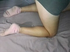 Beso negro, Pies, Sexo soft, Spandex, Medias largas