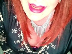 Trans Redhead Big Tits Play