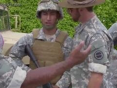 Explosions, mishaps, and discipline for naked young soldiers