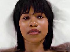 Anal, Gros seins, Double pénétration, Doigter, Indienne, Lesbienne, Strapon, Tatouage