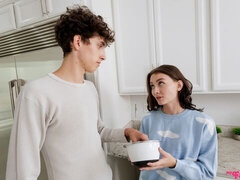 Arsch, Grosser schwanz, Blasen, Natürlichen titten, Zierlich, Dürr, Jungendliche (18+), Titten