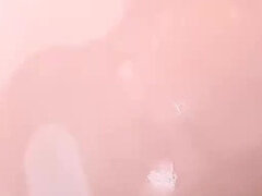 Full Body Contact with Lotion-lubricated Transparent Swimsuits!