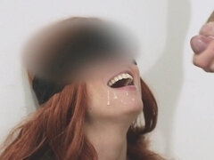 아마추어, 오랄섹스, 바람핀, 입에 사정, 얼굴에, 음식, 수음, 빨간 머리