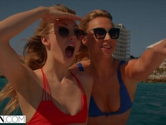 VIXEN Stunning Blond Besties have Arousing Lesbian Vacation - Ivy wolfe