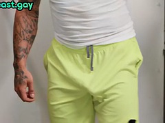 Anal, Lamer culo, Mamada, Gay, Pajear, Músculo, Tatuaje, Trio