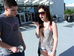 Teenage Cutie Giselle Leon Loves Big Fat Cock