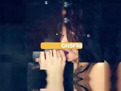 Sweet Sophie Torre's First Gloryhole Experience - Sloppy Blowjob & Deepthroat Fun