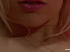 Blondine, Fingern, Hardcore, Hd, Erniedrigung, Hintern versohlen, Strapon, Spielzeuge