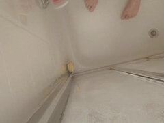 Orgasm While Showering and Shaving