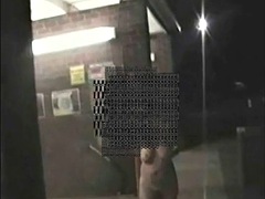 Amatör, Blondin, Bil, Fångad, Påklädda, Utomhus, Offentlig, Voyeur