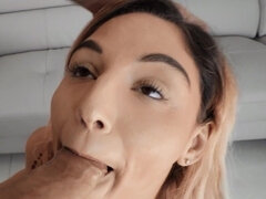 Grote kont, Blond, Pijpbeurt, Sperma shot, Hondjeshouding, Hd, Natuurlijke tieten, Tieten likken