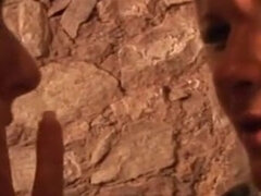 Girl dominates girl in the dungeon