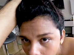 Cheating slut fucked HARD against the wall