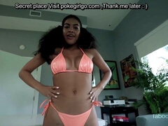 Amateur, Gros seins, Tir de sperme, Noir ébène, Interracial, Fille latino, Pov, Adolescente