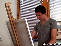 Rumpe, Kukk suging, Brunette, Cougar, Dype svelg, Milf, Mamma, Stemor