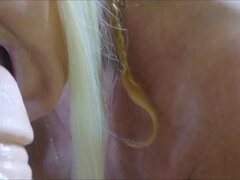 Amateur, Sucer une bite, Éjaculer dans la bouche, Gode, Conversation vulgaire, Lingerie, Mature, Pov