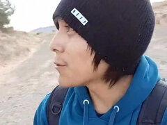 Went on a hike culo nude and with my prick out