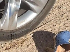 아메리카인, 오랄섹스, 커플, 여자, 나이든, 오르가슴, 야외의, 분출