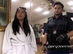 Mia and Xander's wild medical check with deep throat domination