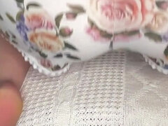 Floral Granny Panties Fart Session