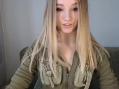 pretty blonde legal teen flashes tits on live camera - viewcamgirls,com