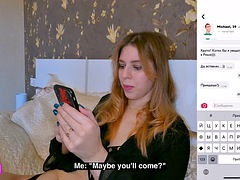 Amatør, Stor kukk, Kukk suging, Par, Runke, Synsvinkel, Russer, Suging