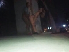 Couple Fucking in Public Risky Voyeurs Flashing Without Panties