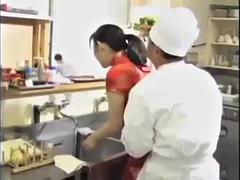 Ázsiai, Kőkemény, Japán, Érett koros, Érett feleség, Feleség