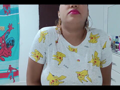 18 ans, Amateur, Gros cul, Sucer une bite, Fille latino, Seins naturels, Adolescente