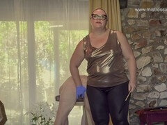 Cul à la bouche, Noire, Extrême, Gants, Fait maison, Humiliation, Maîtresse, Chatte