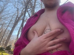 Gros seins, Fait maison, De plein air, Solo, Tatouage