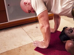 Tussi, Blasen, Hundestellung, Schwarz, Hd, Milf