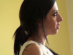 British whore Skyler McKay wants to gobble jizm after harsh sex