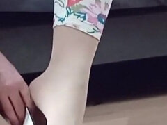 Travestis, Européenne, Fétiche, Fétiche des pieds, Talons, Fait maison, Polonais, Réalité