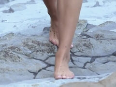 Kvinna, Hd, Utomhus, Solo