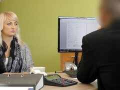 18, 금발의, 오랄섹스, 커플, 체코인, 돈, 현실, 청소년