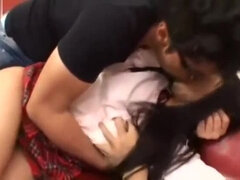 Schoolgirl in uniform