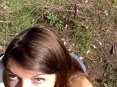 Amatööri, Suihinotto, Aisankannattaja, Käsihoito, Hd, Ulkona, Näkökulma pov, Vaimo