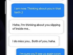 College Kings 51 - Sexting with Ex-girlfriend Emily at Mid-night