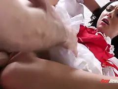 Fafanje, Rjavolaska, Par, Umazan, Dominacija, Hd, Majhen, Jahanje