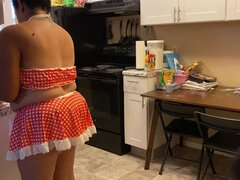 Amatoriale, Bella grossa formosa, Fatto in casa, Latina, Domestica, Mamma che vorrei scoparmi, Solo, Uniforme