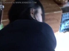 デカパイ, 黒人, 淫乱熟女