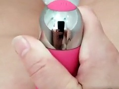 Mature MILF Kitty Queen in the bath with her vibrator - real BBW PAWG masturbates in homemade video to real orgasm