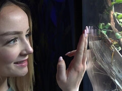 Blondine, Pik sutte, Pov, Sluge