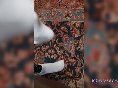 18 let, Amatéři, Fetiš nohou, Nylonové, Ponožky, Sólo, Teenka